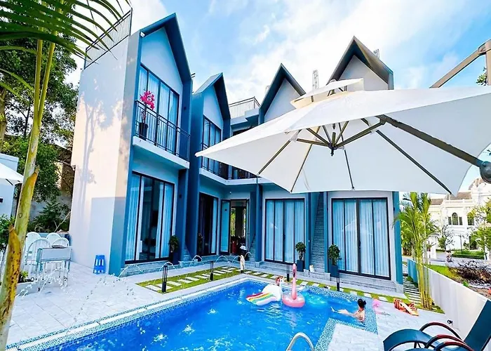 Chuoi Tuan Chau 8 Ngu - Be Boi Rieng - San Vuon - Bbq Apartment *