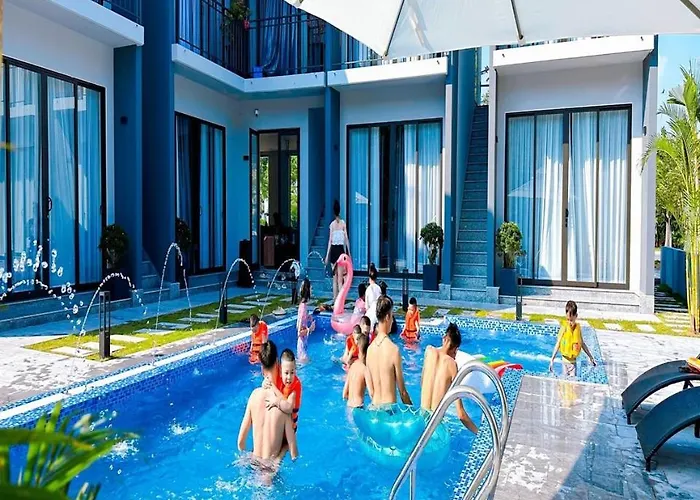 Chuoi Tuan Chau 8 Ngu - Be Boi Rieng - San Vuon - Bbq Apartment *