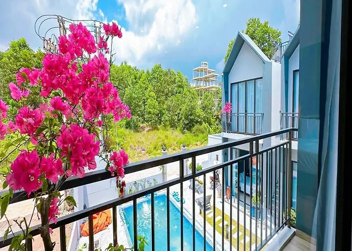 Chuoi Tuan Chau 8 Ngu - Be Boi Rieng - San Vuon - Bbq Apartment